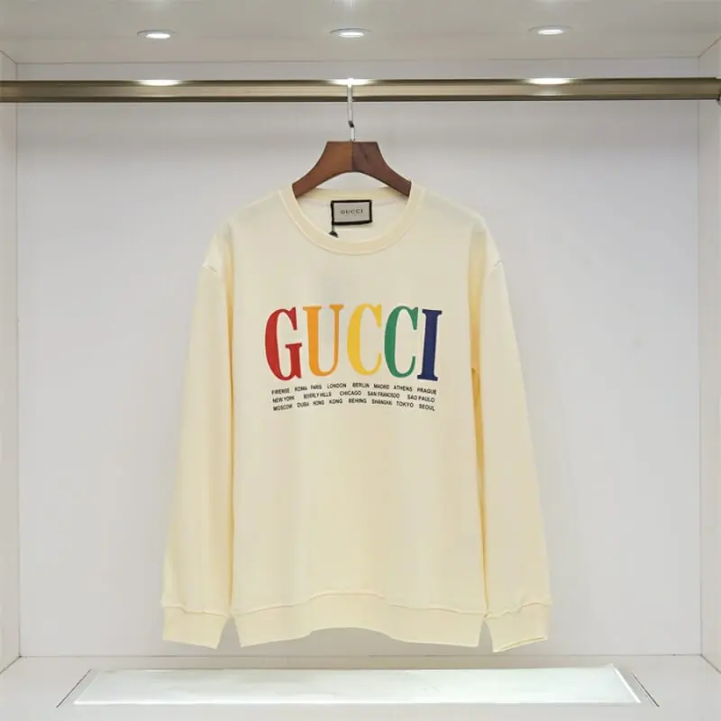 gucci sweatshirt manches longues pour homme s_126b554